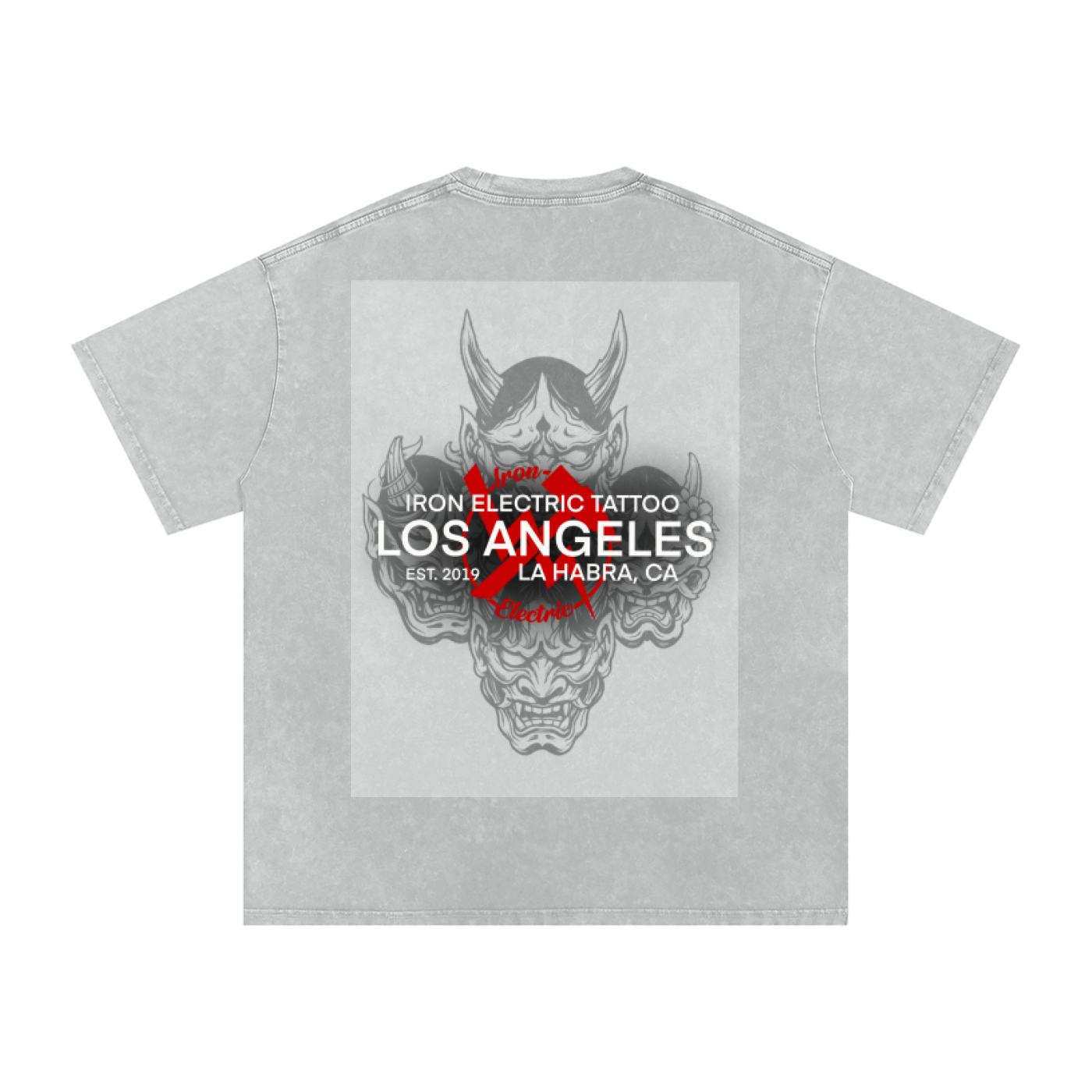 Hanya warrior Snow Washed Oversized Cotton T-Shirt